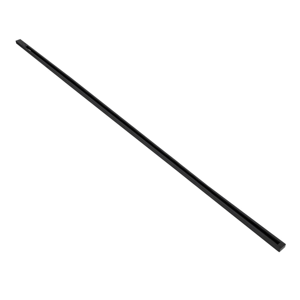 GLOBOSTAR® EUROTRACK-1PH 60984-3M Μονοφασική Ράγα 2 Καλωδίων 1L+1N για Σύστημα Ράγας Eurotrack-1PH AC 220-240V IP20 - Μαύρο Ματ - Μ300 x Π3.6 x Υ2cm - ledmania.gr