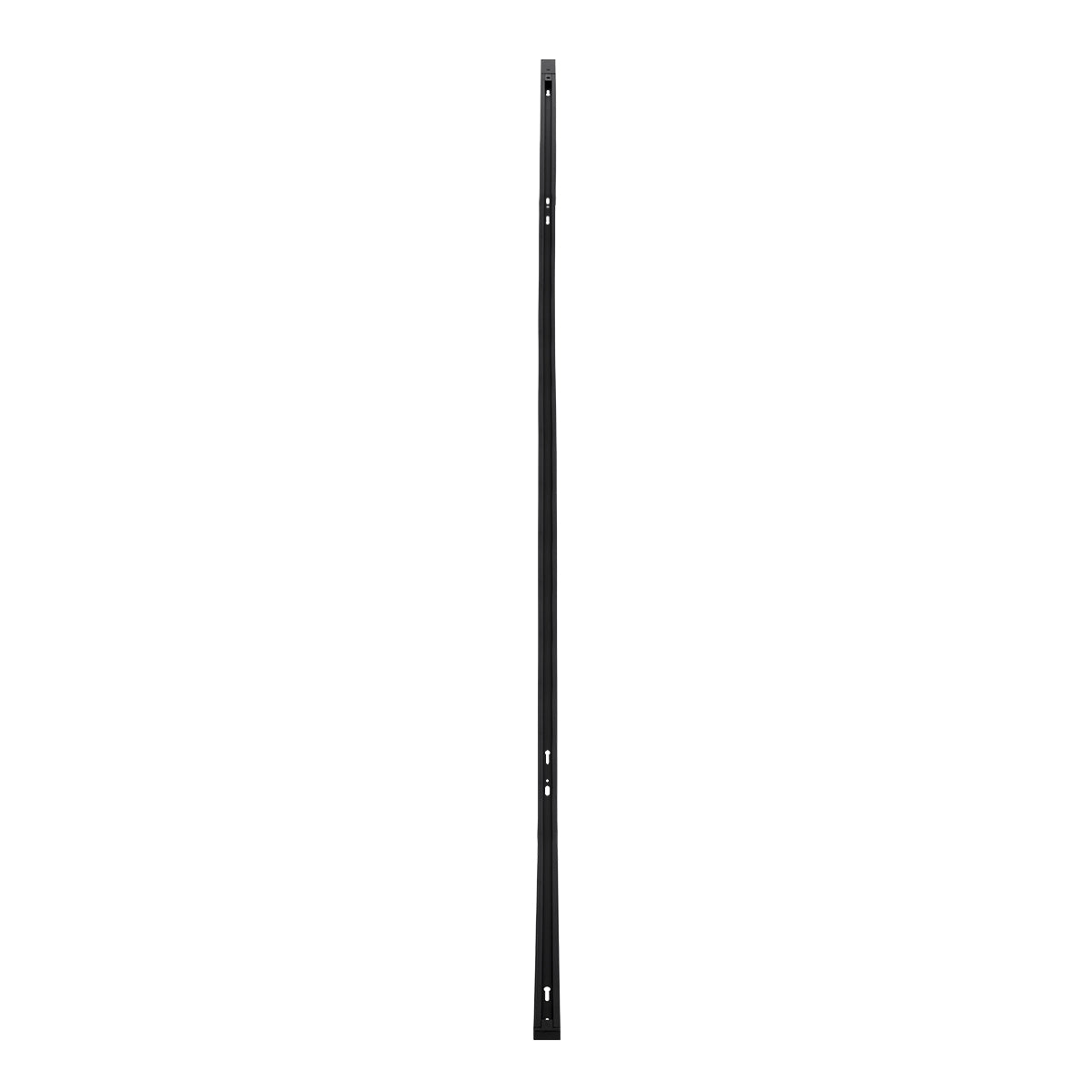 GLOBOSTAR® EUROTRACK-1PH 60984-3M Μονοφασική Ράγα 2 Καλωδίων 1L+1N για Σύστημα Ράγας Eurotrack-1PH AC 220-240V IP20 - Μαύρο Ματ - Μ300 x Π3.6 x Υ2cm - ledmania.gr