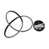 GloboStar® DEXTER 61049 Κρεμαστό Φωτιστικό Οροφής Design LED CCT 72W 8064lm 300° AC 220-240V - Εναλλαγή Φωτισμού μέσω Τηλεχειριστηρίου All In One Ψυχρό 6000k+Φυσικό 4500k+Θερμό 2700k Dimmable Φ56cm - Μαύρο - 3 Years Warranty - ledmania.gr