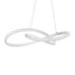 GLOBOSTAR® DEXTER 61050 Μοντέρνο Κρεμαστό Φωτιστικό Οροφής LED 72W 8064lm 300° AC 220-240V IP20 Ρυθμιζόμενο Λευκό CCT με Χειριστήριο από 2700K έως 6000K Dimmable - Lumileds SMD Chip - Λευκό Ματ - Μ56 x Π56 x Υ14cm - 3 Χρόνια Εγγύηση - ledmania.gr