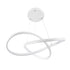 GLOBOSTAR® DEXTER 61050 Μοντέρνο Κρεμαστό Φωτιστικό Οροφής LED 72W 8064lm 300° AC 220-240V IP20 Ρυθμιζόμενο Λευκό CCT με Χειριστήριο από 2700K έως 6000K Dimmable - Lumileds SMD Chip - Λευκό Ματ - Μ56 x Π56 x Υ14cm - 3 Χρόνια Εγγύηση - ledmania.gr