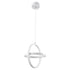 GloboStar® ALICE 61056 Κρεμαστό Φωτιστικό Οροφής Design LED CCT 20W 2400lm 300° AC 220-240V - Εναλλαγή Φωτισμού μέσω Διακόπτη On/Off All In One Ψυχρό 6000k+Φυσικό 4500k+Θερμό 2700k Μ25 x Π22 x Υ25cm - Λευκό - ledmania.gr