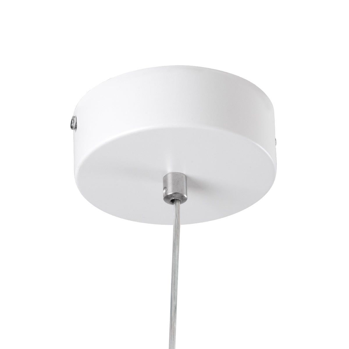 GloboStar® ALICE 61056 Κρεμαστό Φωτιστικό Οροφής Design LED CCT 20W 2400lm 300° AC 220-240V - Εναλλαγή Φωτισμού μέσω Διακόπτη On/Off All In One Ψυχρό 6000k+Φυσικό 4500k+Θερμό 2700k Μ25 x Π22 x Υ25cm - Λευκό - ledmania.gr