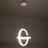 GloboStar® ALICE 61056 Κρεμαστό Φωτιστικό Οροφής Design LED CCT 20W 2400lm 300° AC 220-240V - Εναλλαγή Φωτισμού μέσω Διακόπτη On/Off All In One Ψυχρό 6000k+Φυσικό 4500k+Θερμό 2700k Μ25 x Π22 x Υ25cm - Λευκό - ledmania.gr