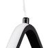 GloboStar® ROSE 61064 Κρεμαστό Φωτιστικό Οροφής Design LED CCT 22W 2640lm 300° AC 220-240V - Εναλλαγή Φωτισμού μέσω Διακόπτη On/Off All In One Ψυχρό 6000k+Φυσικό 4500k+Θερμό 2700k Μ24 x Π22 x Υ24cm - Μαύρο - ledmania.gr