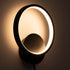 GloboStar® TED 61070 Φωτιστικό Τοίχου - Απλίκα Design LED CCT 9W 1080lm 300° AC 220-240V - Εναλλαγή Φωτισμού μέσω Διακόπτη On/Off All In One Ψυχρό 6000k+Φυσικό 4500k+Θερμό 2700k Μ20 x Π5.5 x Υ23cm - Μαύρο - ledmania.gr