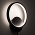 GloboStar® TED 61070 Φωτιστικό Τοίχου - Απλίκα Design LED CCT 9W 1080lm 300° AC 220-240V - Εναλλαγή Φωτισμού μέσω Διακόπτη On/Off All In One Ψυχρό 6000k+Φυσικό 4500k+Θερμό 2700k Μ20 x Π5.5 x Υ23cm - Μαύρο - ledmania.gr