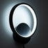 GloboStar® TED 61070 Φωτιστικό Τοίχου - Απλίκα Design LED CCT 9W 1080lm 300° AC 220-240V - Εναλλαγή Φωτισμού μέσω Διακόπτη On/Off All In One Ψυχρό 6000k+Φυσικό 4500k+Θερμό 2700k Μ20 x Π5.5 x Υ23cm - Μαύρο - ledmania.gr