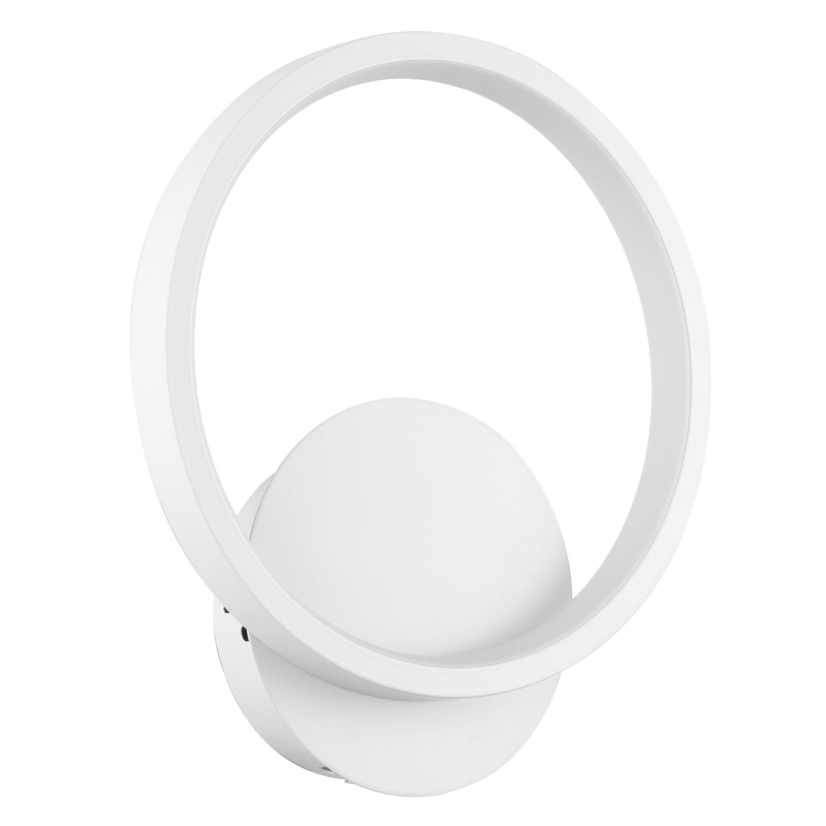 GloboStar® TED 61071 Φωτιστικό Τοίχου - Απλίκα Design LED CCT 9W 1080lm 300° AC 220-240V - Εναλλαγή Φωτισμού μέσω Διακόπτη On/Off All In One Ψυχρό 6000k+Φυσικό 4500k+Θερμό 2700k Μ20 x Π5.5 x Υ23cm - Λευκό - ledmania.gr