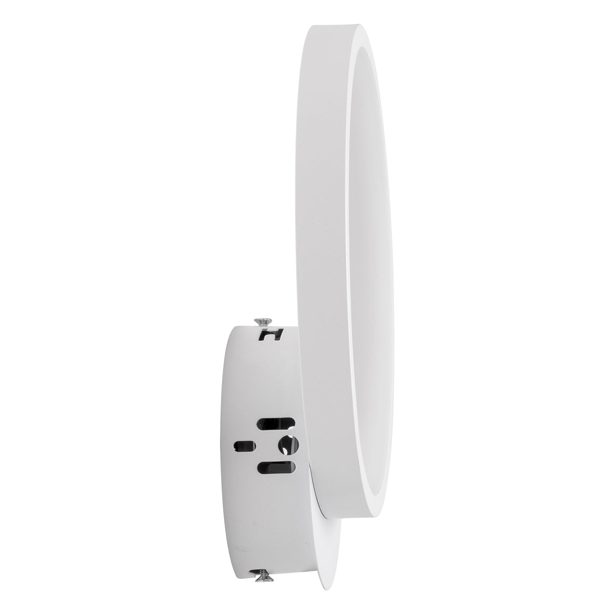 GloboStar® TED 61071 Φωτιστικό Τοίχου - Απλίκα Design LED CCT 9W 1080lm 300° AC 220-240V - Εναλλαγή Φωτισμού μέσω Διακόπτη On/Off All In One Ψυχρό 6000k+Φυσικό 4500k+Θερμό 2700k Μ20 x Π5.5 x Υ23cm - Λευκό - ledmania.gr