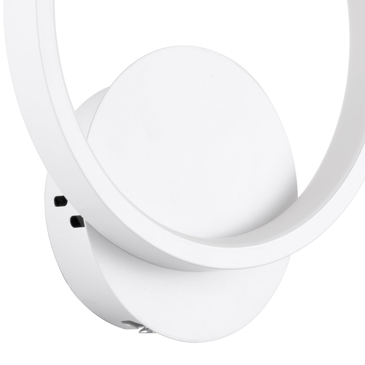 GloboStar® TED 61071 Φωτιστικό Τοίχου - Απλίκα Design LED CCT 9W 1080lm 300° AC 220-240V - Εναλλαγή Φωτισμού μέσω Διακόπτη On/Off All In One Ψυχρό 6000k+Φυσικό 4500k+Θερμό 2700k Μ20 x Π5.5 x Υ23cm - Λευκό - ledmania.gr