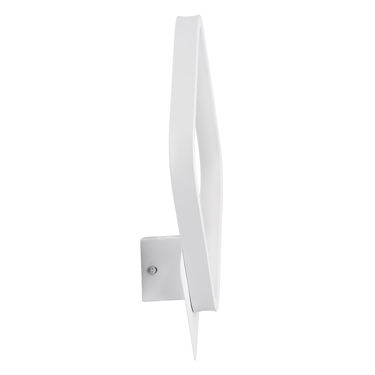 GloboStar® LENA 61080 Φωτιστικό Τοίχου - Απλίκα Design LED CCT 12W 1440lm 300° AC 220-240V - Εναλλαγή Φωτισμού μέσω Διακόπτη On/Off All In One Ψυχρό 6000k+Φυσικό 4500k+Θερμό 2700k Μ25 x Π5.5 x Υ29.5cm - Λευκό - ledmania.gr