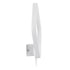 GloboStar® LENA 61080 Φωτιστικό Τοίχου - Απλίκα Design LED CCT 12W 1440lm 300° AC 220-240V - Εναλλαγή Φωτισμού μέσω Διακόπτη On/Off All In One Ψυχρό 6000k+Φυσικό 4500k+Θερμό 2700k Μ25 x Π5.5 x Υ29.5cm - Λευκό - ledmania.gr
