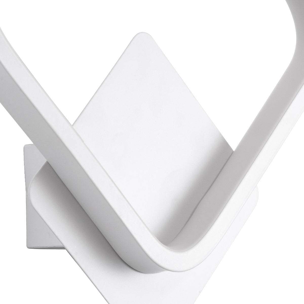 GloboStar® LENA 61080 Φωτιστικό Τοίχου - Απλίκα Design LED CCT 12W 1440lm 300° AC 220-240V - Εναλλαγή Φωτισμού μέσω Διακόπτη On/Off All In One Ψυχρό 6000k+Φυσικό 4500k+Θερμό 2700k Μ25 x Π5.5 x Υ29.5cm - Λευκό - ledmania.gr
