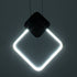 GloboStar® MARY 61083 Κρεμαστό Φωτιστικό Οροφής Design LED CCT 12W 1440lm 300° AC 220-240V - Εναλλαγή Φωτισμού μέσω Διακόπτη On/Off All In One Ψυχρό 6000k+Φυσικό 4500k+Θερμό 2700k Μ20 x Π2.3 x Υ28.5cm - Λευκό - ledmania.gr