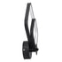 GloboStar® ANNA 61085 Φωτιστικό Τοίχου - Απλίκα Design LED CCT 15W 1800lm 300° AC 220-240V - Εναλλαγή Φωτισμού μέσω Διακόπτη On/Off All In One Ψυχρό 6000k+Φυσικό 4500k+Θερμό 2700k Μ25 x Π8 x Υ30cm - Μαύρο - ledmania.gr