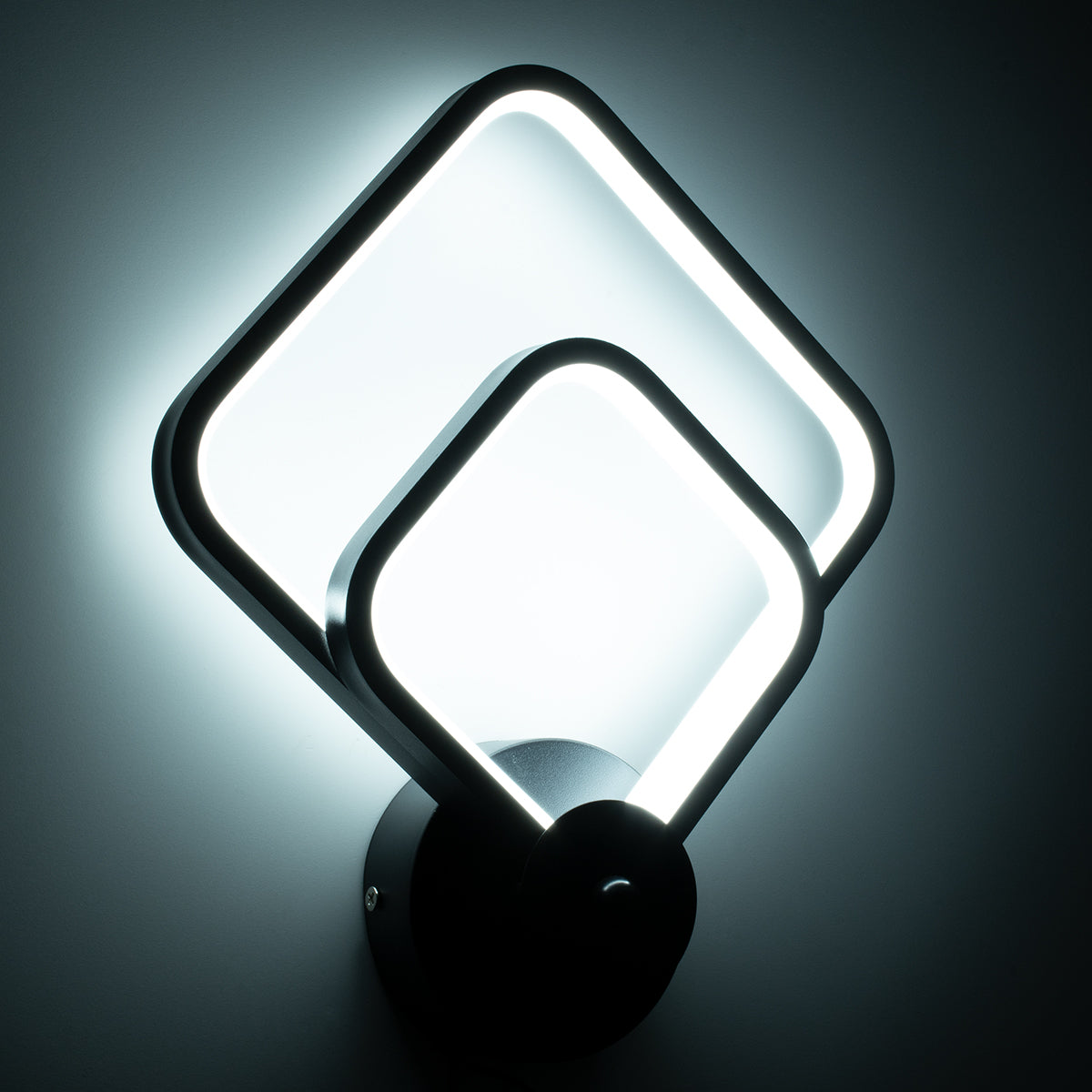 GloboStar® ANNA 61085 Φωτιστικό Τοίχου - Απλίκα Design LED CCT 15W 1800lm 300° AC 220-240V - Εναλλαγή Φωτισμού μέσω Διακόπτη On/Off All In One Ψυχρό 6000k+Φυσικό 4500k+Θερμό 2700k Μ25 x Π8 x Υ30cm - Μαύρο - ledmania.gr
