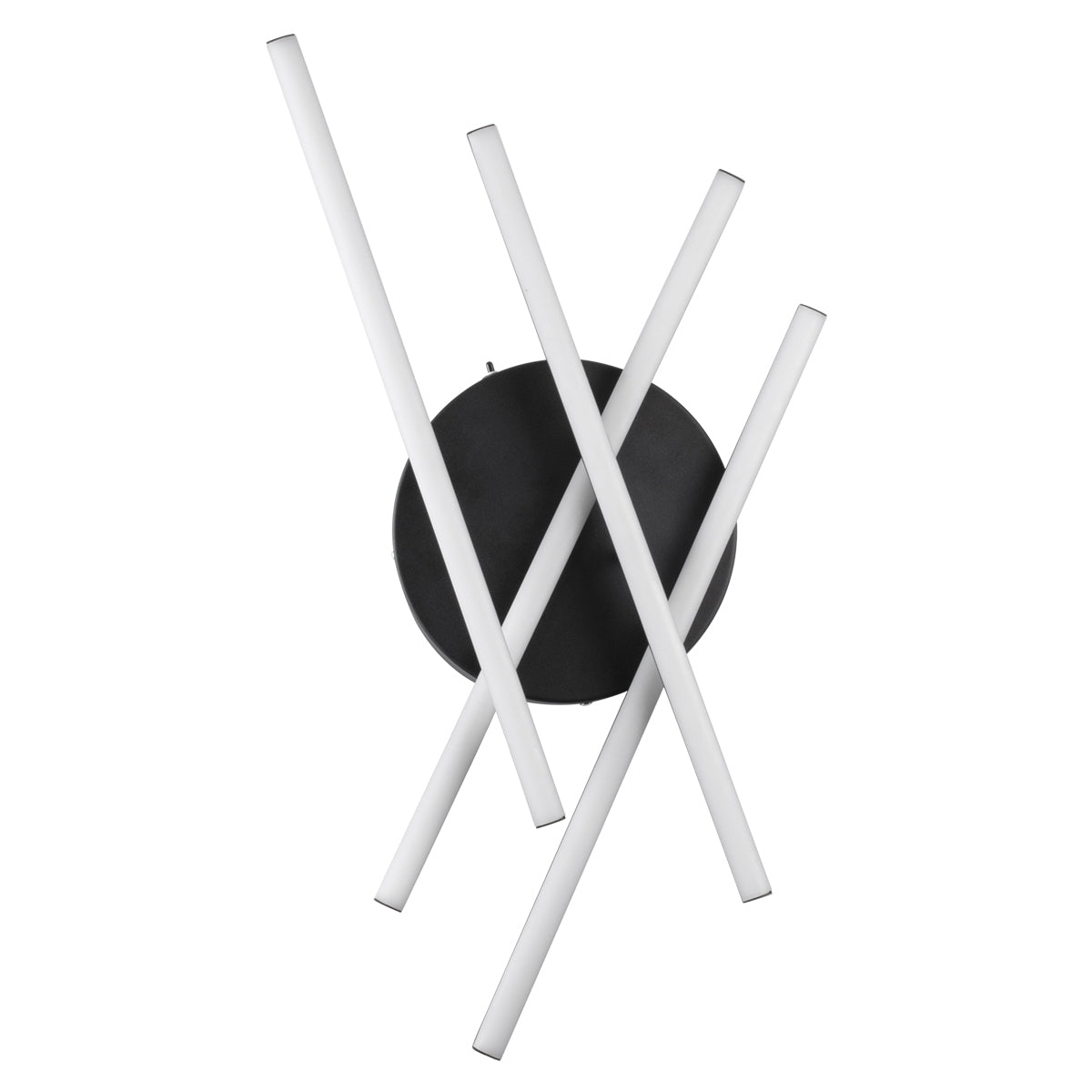 GLOBOSTAR® DRACO 61095 Μοντέρνο Φωτιστικό Οροφής LED 60W 7380lm 120° AC 220-240V IP20 Ρυθμιζόμενο Λευκό CCT με Χειριστήριο από 2700K έως 6000K Dimmable - Lumileds SMD Chip - Μαύρο Ματ - Μ60 x Π60 x Υ11cm - 3 Χρόνια Εγγύηση