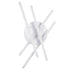 GLOBOSTAR® DRACO 61096 Μοντέρνο Φωτιστικό Οροφής LED 60W 7380lm 120° AC 220-240V IP20 Ρυθμιζόμενο Λευκό CCT με Χειριστήριο από 2700K έως 6000K Dimmable - Lumileds SMD Chip - Λευκό Ματ - Μ60 x Π60 x Υ11cm - 3 Χρόνια Εγγύηση - ledmania.gr