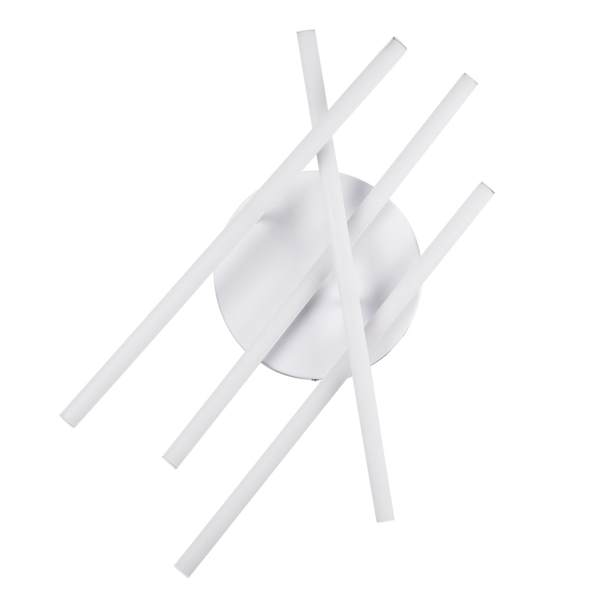 GLOBOSTAR® DRACO 61096 Μοντέρνο Φωτιστικό Οροφής LED 60W 7380lm 120° AC 220-240V IP20 Ρυθμιζόμενο Λευκό CCT με Χειριστήριο από 2700K έως 6000K Dimmable - Lumileds SMD Chip - Λευκό Ματ - Μ60 x Π60 x Υ11cm - 3 Χρόνια Εγγύηση - ledmania.gr