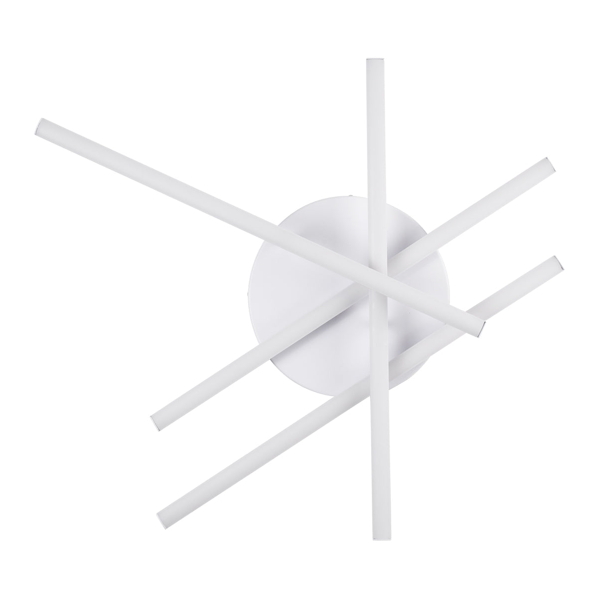 GLOBOSTAR® DRACO 61096 Μοντέρνο Φωτιστικό Οροφής LED 60W 7380lm 120° AC 220-240V IP20 Ρυθμιζόμενο Λευκό CCT με Χειριστήριο από 2700K έως 6000K Dimmable - Lumileds SMD Chip - Λευκό Ματ - Μ60 x Π60 x Υ11cm - 3 Χρόνια Εγγύηση - ledmania.gr