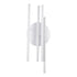 GLOBOSTAR® DRACO 61096 Μοντέρνο Φωτιστικό Οροφής LED 60W 7380lm 120° AC 220-240V IP20 Ρυθμιζόμενο Λευκό CCT με Χειριστήριο από 2700K έως 6000K Dimmable - Lumileds SMD Chip - Λευκό Ματ - Μ60 x Π60 x Υ11cm - 3 Χρόνια Εγγύηση - ledmania.gr