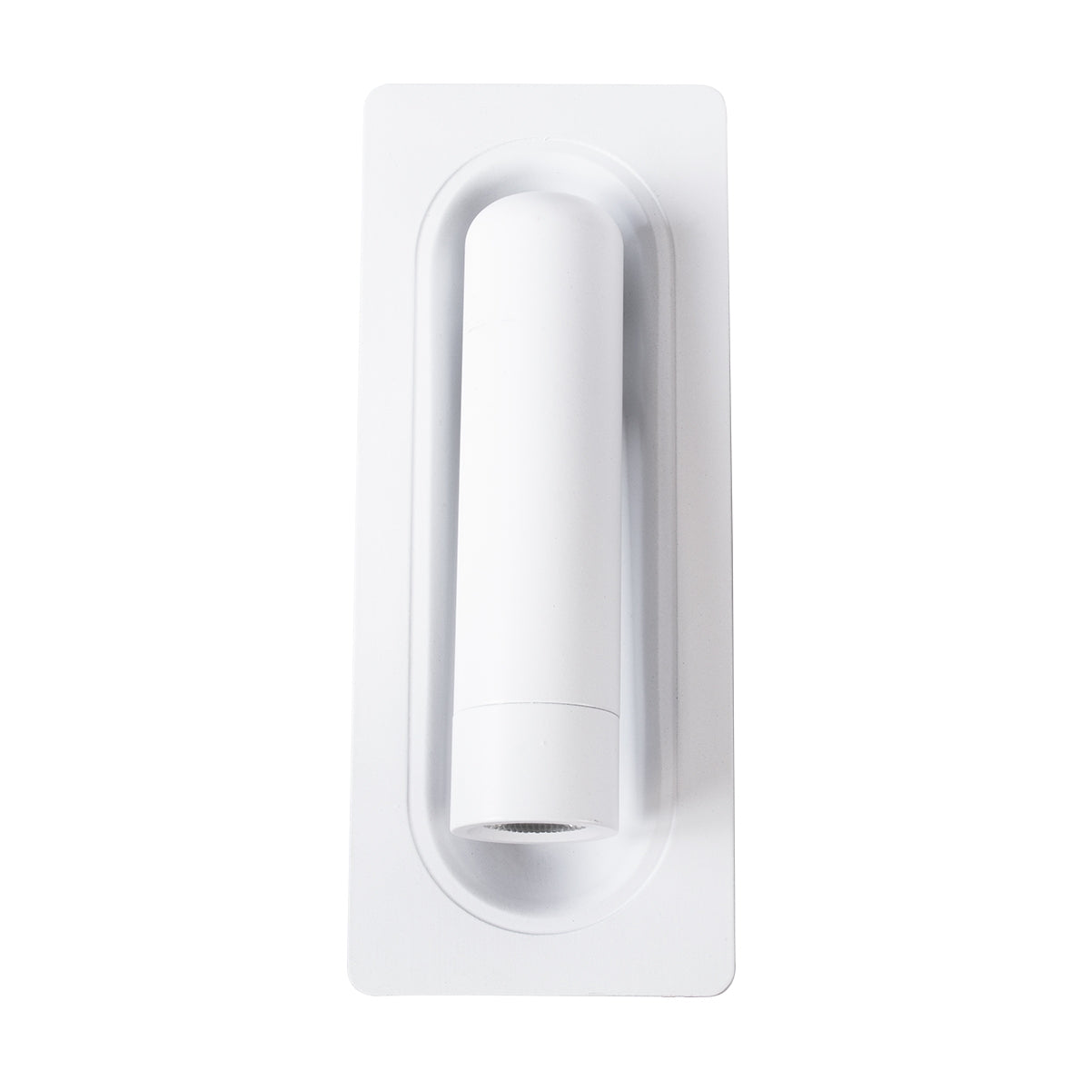 GloboStar® MANHATTAN 61098 Μοντέρνο Χωνευτό Φωτιστικό Τοίχου - Απλίκα Ξενοδοχείου Bed Side LED 3W 405lm 36° AC 220-240V - Reading Light - Μ7 x Π7 x Υ17cm - Φυσικό Λευκό 4500K - Λευκό - ledmania.gr