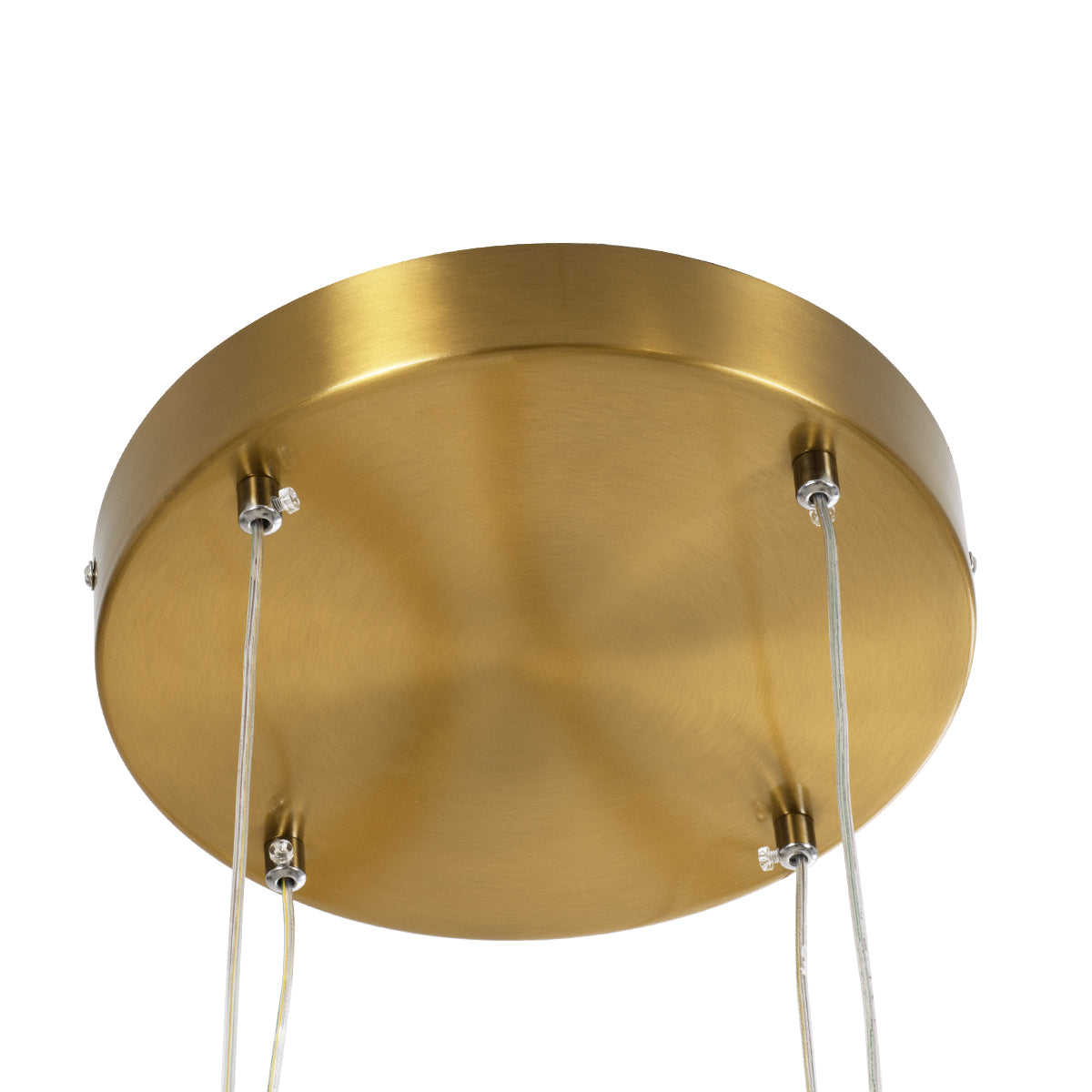 GLOBOSTAR® DIAMOND TETRA 61149 Μοντέρνο Κρεμαστό Φωτιστικό Οροφής LED 150W 18379lm 360° AC 220-240V IP20 Ρυθμιζόμενο Λευκό CCT με Χειριστήριο από 2700K έως 6000K Dimmable - Lumileds SMD Chip - Χρυσό Βούρτσας - Μ150 x Π150 x Υ60cm - 3 Χρόνια Εγγύηση - ledmania.gr