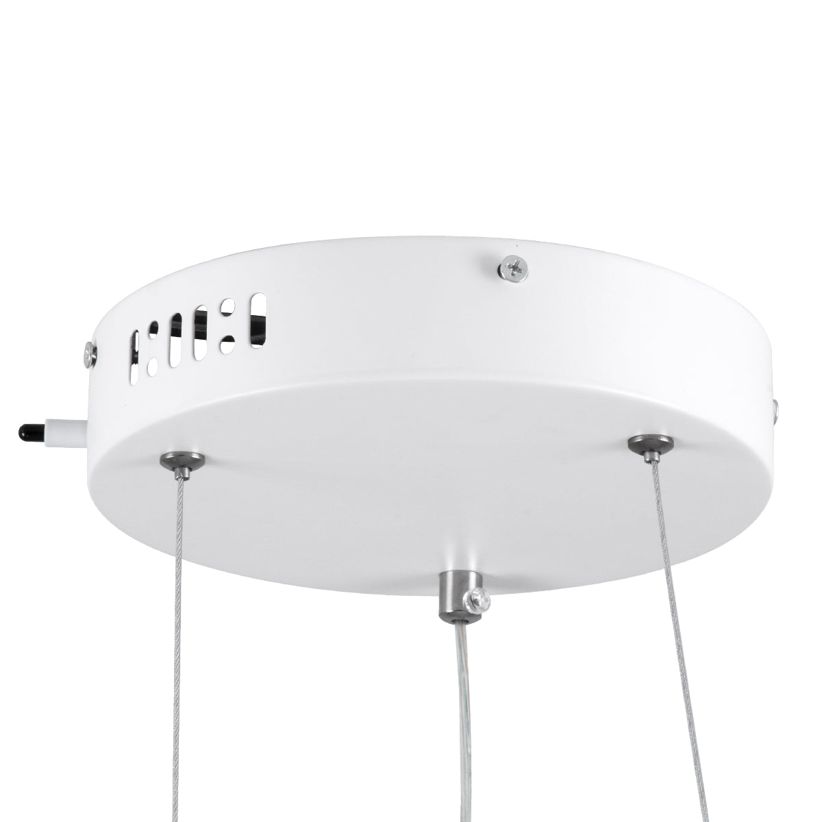 GloboStar® NEMESIS 61153 Κρεμαστό Φωτιστικό Δαχτυλίδι-Κύκλος LED CCT 20W 2356lm 360° AC 220-240V - Εναλλαγή Φωτισμού μέσω Τηλεχειριστηρίου All In One Ψυχρό 6000k+Φυσικό 4500k+Θερμό 2700k Dimmable Φ25cm - Λευκό - 3 Years Warranty - ledmania.gr