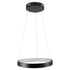 GLOBOSTAR® NEMESIS 61155 Μοντέρνο Κρεμαστό Φωτιστικό Οροφής LED 30W 3513lm 360° AC 220-240V IP20 Ρυθμιζόμενο Λευκό CCT με Χειριστήριο από 2700K έως 6000K Dimmable - Lumileds SMD Chip - Μαυρό Ματ - Μ40 x Π40 x Υ4cm - 3 Χρόνια Εγγύηση - ledmania.gr
