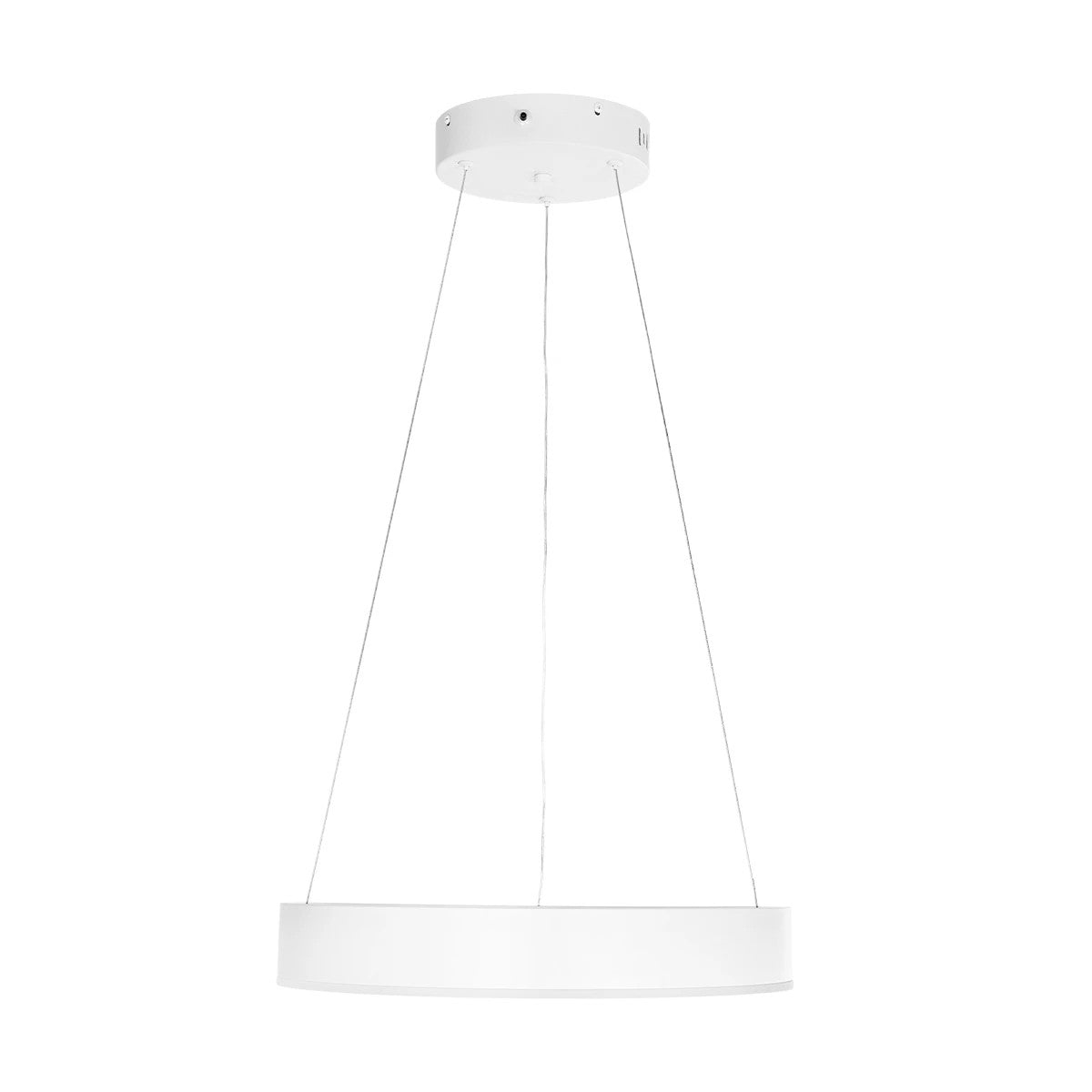 GLOBOSTAR® VENOM 61174 Μοντέρνο Κρεμαστό Φωτιστικό Οροφής LED 30W 3513lm 120° AC 220-240V IP20 Ρυθμιζόμενο Λευκό CCT με Χειριστήριο από 2700K έως 6000K Dimmable - Lumileds SMD Chip - Λευκό Ματ - Μ40 x Π40 x Υ6.5cm - 3 Χρόνια Εγγύηση - ledmania.gr