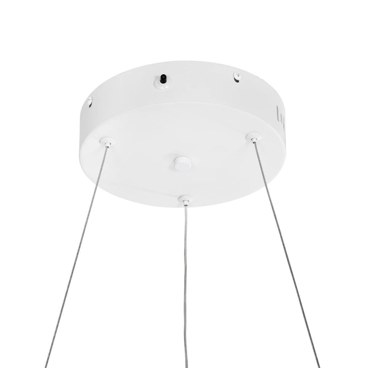 GLOBOSTAR® VENOM 61174 Μοντέρνο Κρεμαστό Φωτιστικό Οροφής LED 30W 3513lm 120° AC 220-240V IP20 Ρυθμιζόμενο Λευκό CCT με Χειριστήριο από 2700K έως 6000K Dimmable - Lumileds SMD Chip - Λευκό Ματ - Μ40 x Π40 x Υ6.5cm - 3 Χρόνια Εγγύηση - ledmania.gr