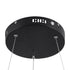 GloboStar® VENOM 61176 Κρεμαστό Φωτιστικό Δαχτυλίδι-Κύκλος LED CCT 45W 5269lm 120° AC 220-240V - Εναλλαγή Φωτισμού μέσω Τηλεχειριστηρίου All In One Ψυχρό 6000K+Φυσικό 4500K+Θερμό 2700K Dimmable Φ60cm - Μαύρο - 3 Years Warranty - ledmania.gr