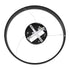 GloboStar® VENOM 61176 Κρεμαστό Φωτιστικό Δαχτυλίδι-Κύκλος LED CCT 45W 5269lm 120° AC 220-240V - Εναλλαγή Φωτισμού μέσω Τηλεχειριστηρίου All In One Ψυχρό 6000K+Φυσικό 4500K+Θερμό 2700K Dimmable Φ60cm - Μαύρο - 3 Years Warranty - ledmania.gr