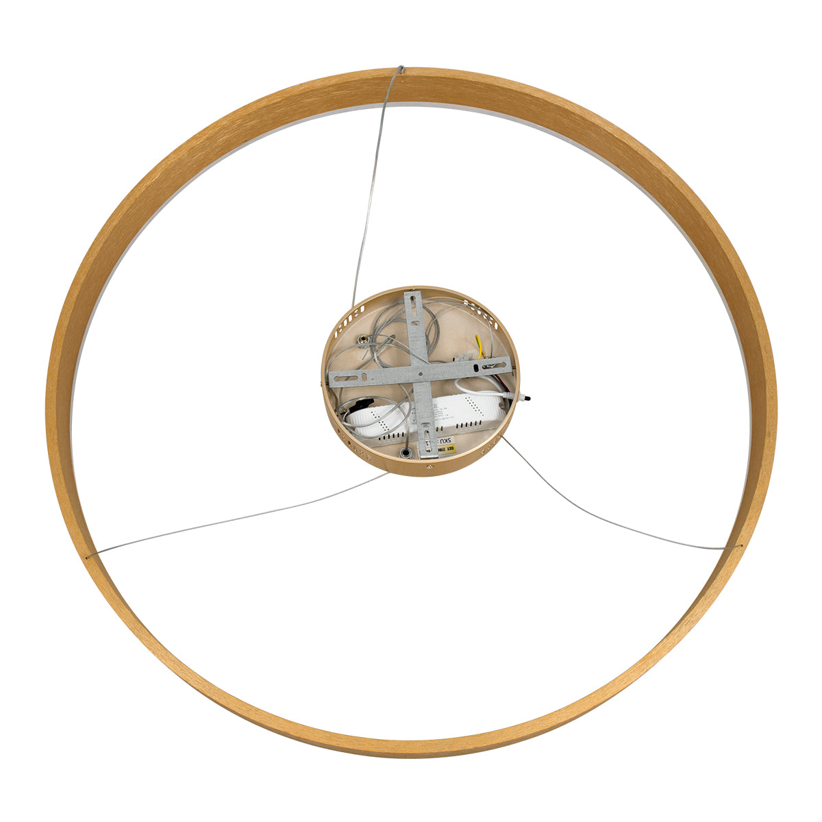 GLOBOSTAR® VENOM 61181 Μοντέρνο Κρεμαστό Φωτιστικό Οροφής LED 67W 7863lm 120° AC 220-240V IP20 Ρυθμιζόμενο Λευκό CCT με Χειριστήριο από 2700K έως 6000K Dimmable - Lumileds SMD Chip - Χρυσό Βούρτσας - Μ80 x Π80 x Υ6.5cm - 3 Χρόνια Εγγύηση - ledmania.gr