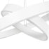 kelvo® VENOM 61186-DECO Μοντέρνο Κρεμαστό Φωτιστικό Οροφής LED 75W 8818lm 120° AC 220-240V IP20 Ρυθμιζόμενο Λευκό CCT με Χειριστήριο από 2700K έως 6000K Dimmable - Lumileds SMD Chip - Λευκό Ματ - Μ60 x Π60 x Υ40cm - 3 Χρόνια Εγγύηση - ledmania.gr