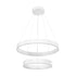 kelvo® VENOM 61186-DECO Μοντέρνο Κρεμαστό Φωτιστικό Οροφής LED 75W 8818lm 120° AC 220-240V IP20 Ρυθμιζόμενο Λευκό CCT με Χειριστήριο από 2700K έως 6000K Dimmable - Lumileds SMD Chip - Λευκό Ματ - Μ60 x Π60 x Υ40cm - 3 Χρόνια Εγγύηση - ledmania.gr