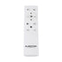 GLOBOSTAR® VENOM TRIO 61189-DECO Μοντέρνο Κρεμαστό Φωτιστικό Οροφής LED 120W 14158lm 120° AC 220-240V IP20 Ρυθμιζόμενο Λευκό CCT με Χειριστήριο από 2700K έως 6000K Dimmable - Lumileds SMD Chip - Λευκό Ματ - Μ80 x Π80 x Υ60cm - 3 Χρόνια Εγγύηση