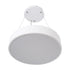 GloboStar® BURTON 61201-S Πλαφονιέρα Οροφής LED CCT 67W 7370lm 120° AC 220-240V - Εναλλαγή Φωτισμού μέσω Τηλεχειριστηρίου All In One Ψυχρό 6000k+Φυσικό 4500k+Θερμό 2700k Dimmable Φ40cm - Λευκό - 3 Years Warranty