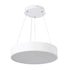 GloboStar® BURTON 61201-S Πλαφονιέρα Οροφής LED CCT 67W 7370lm 120° AC 220-240V - Εναλλαγή Φωτισμού μέσω Τηλεχειριστηρίου All In One Ψυχρό 6000k+Φυσικό 4500k+Θερμό 2700k Dimmable Φ40cm - Λευκό - 3 Years Warranty