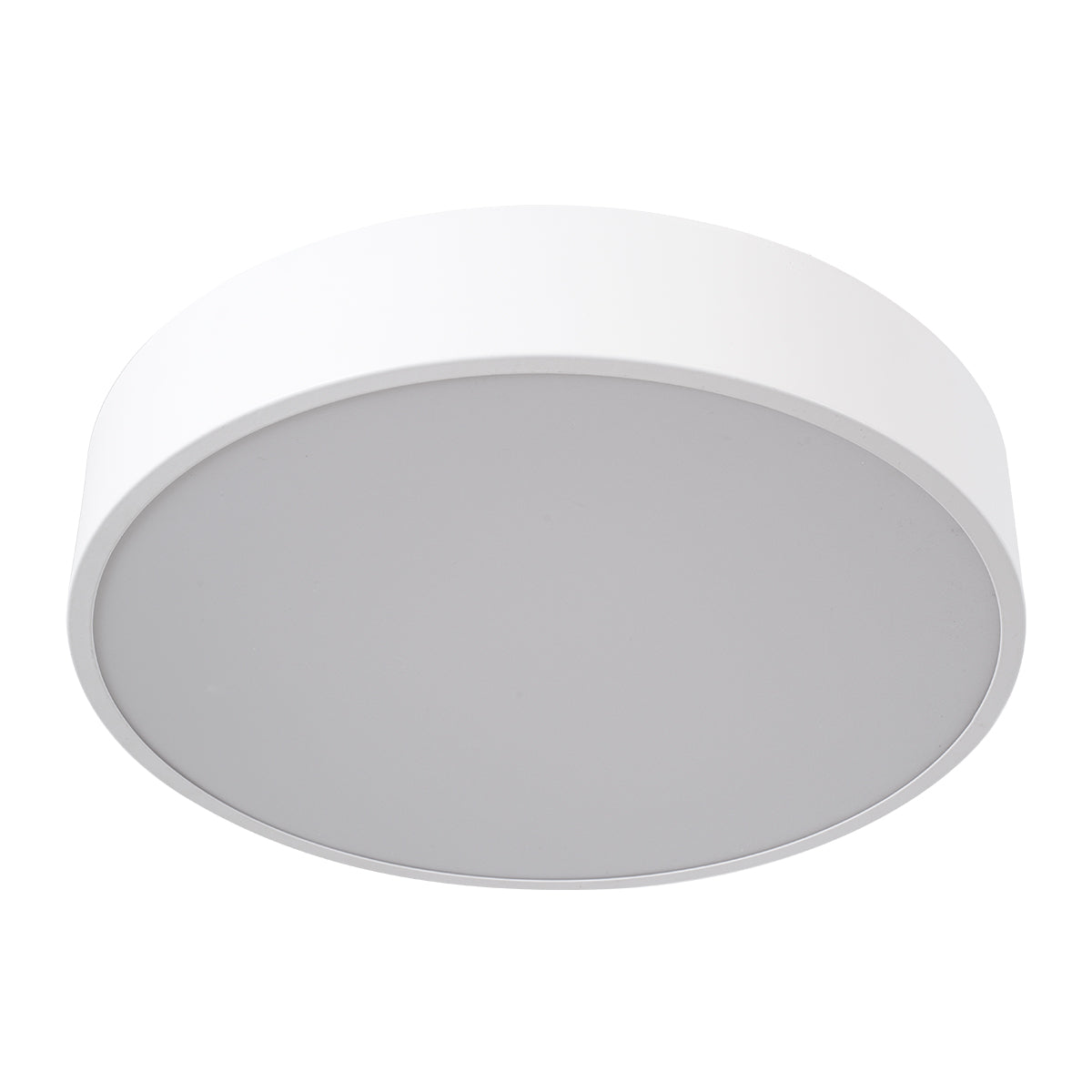 GloboStar® BURTON 61201-P Κρεμαστή Πλαφονιέρα Οροφής LED CCT 67W 7370lm 120° AC 220-240V - Εναλλαγή Φωτισμού μέσω Τηλεχειριστηρίου All In One Ψυχρό 6000k+Φυσικό 4500k+Θερμό 2700k Dimmable Φ40cm - Λευκό - 3 Years Warranty