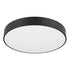GloboStar® BURTON 61202-P Κρεμαστή Πλαφονιέρα Οροφής LED CCT 75W 8625lm 120° AC 220-240V - Εναλλαγή Φωτισμού μέσω Τηλεχειριστηρίου All In One Ψυχρό 6000k+Φυσικό 4500k+Θερμό 2700k Dimmable Φ60cm - Μαύρο - 3 Years Warranty - ledmania.gr