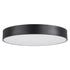 GloboStar® BURTON 61202-S Πλαφονιέρα Οροφής LED CCT 75W 8625lm 120° AC 220-240V - Εναλλαγή Φωτισμού μέσω Τηλεχειριστηρίου All In One Ψυχρό 6000k+Φυσικό 4500k+Θερμό 2700k Dimmable Φ60cm - Μαύρο - 3 Years Warranty - ledmania.gr