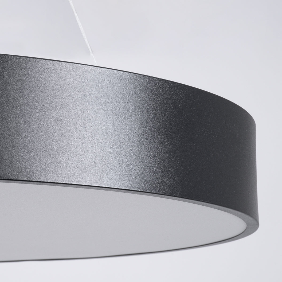 GloboStar® BURTON 61202-S Πλαφονιέρα Οροφής LED CCT 75W 8625lm 120° AC 220-240V - Εναλλαγή Φωτισμού μέσω Τηλεχειριστηρίου All In One Ψυχρό 6000k+Φυσικό 4500k+Θερμό 2700k Dimmable Φ60cm - Μαύρο - 3 Years Warranty - ledmania.gr