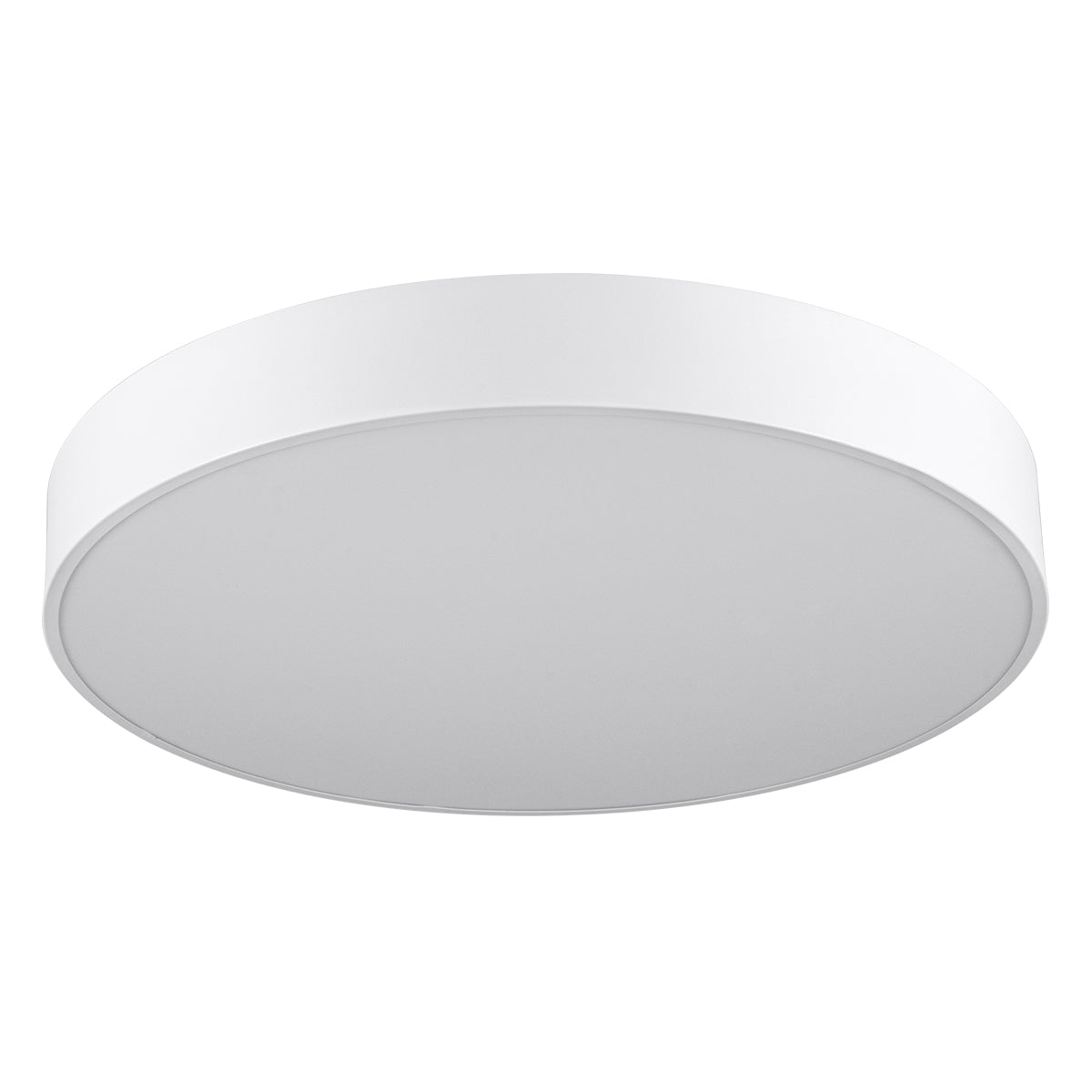 GloboStar® BURTON 61203-P Κρεμαστή Πλαφονιέρα Οροφής LED CCT 75W 8625lm 120° AC 220-240V - Εναλλαγή Φωτισμού μέσω Τηλεχειριστηρίου All In One Ψυχρό 6000k+Φυσικό 4500k+Θερμό 2700k Dimmable Φ60cm - Λευκό - 3 Years Warranty - ledmania.gr