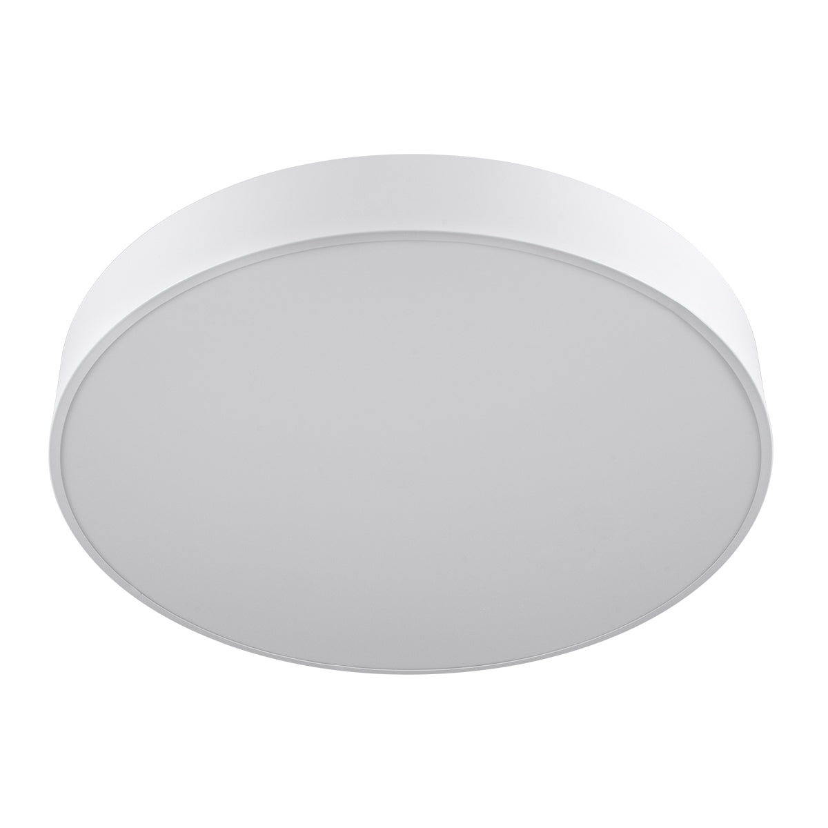 GloboStar® BURTON 61203-P Κρεμαστή Πλαφονιέρα Οροφής LED CCT 75W 8625lm 120° AC 220-240V - Εναλλαγή Φωτισμού μέσω Τηλεχειριστηρίου All In One Ψυχρό 6000k+Φυσικό 4500k+Θερμό 2700k Dimmable Φ60cm - Λευκό - 3 Years Warranty - ledmania.gr