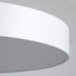 GloboStar® BURTON 61203-P Κρεμαστή Πλαφονιέρα Οροφής LED CCT 75W 8625lm 120° AC 220-240V - Εναλλαγή Φωτισμού μέσω Τηλεχειριστηρίου All In One Ψυχρό 6000k+Φυσικό 4500k+Θερμό 2700k Dimmable Φ60cm - Λευκό - 3 Years Warranty - ledmania.gr