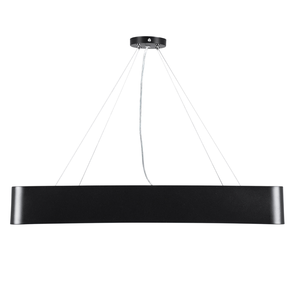 GloboStar® KAMALA 61208-S Πλαφονιέρα Οροφής LED CCT 75W 8625lm 120° AC 220-240V - Εναλλαγή Φωτισμού μέσω Τηλεχειριστηρίου All In One Ψυχρό 6000k+Φυσικό 4500k+Θερμό 2700k Dimmable Μ60 x Π60 x Υ8cm - Μαύρο - 3 Years Warranty - ledmania.gr