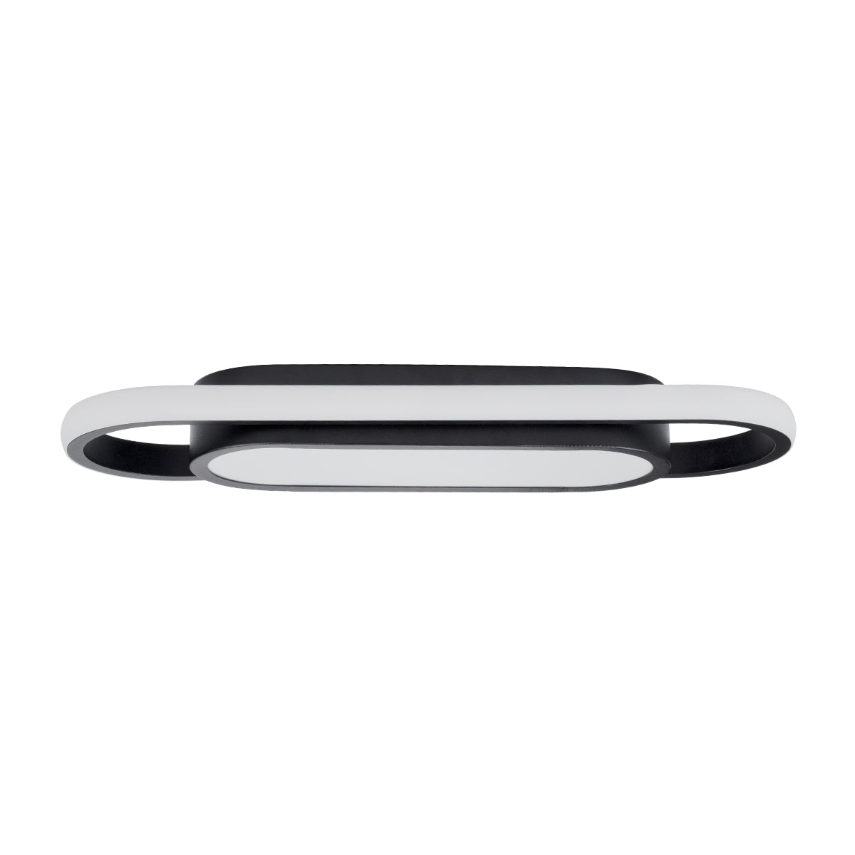 GloboStar® IGOR 61216 Φωτιστικό Οροφής Linear Design LED CCT 24W 2880lm 210° AC 220-240V - Εναλλαγή Φωτισμού μέσω Διακόπτη On/Off All In One Ψυχρό 6000k+Φυσικό 4500k+Θερμό 2700k Μ41 x Π13 x Υ4.5cm - Μαύρο - 3 Years Warranty - ledmania.gr