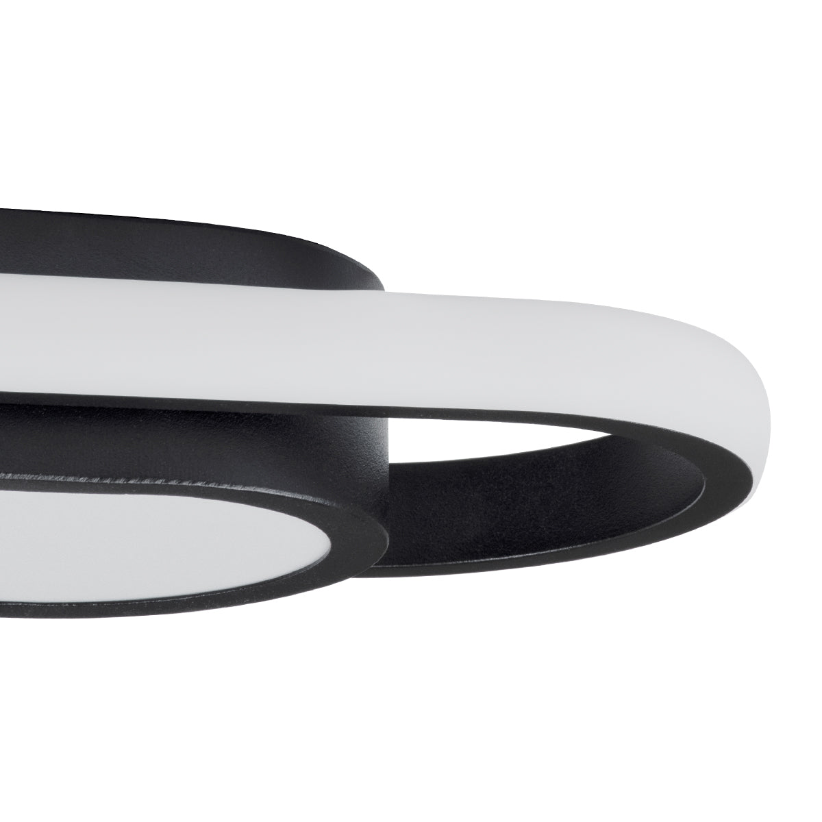 GloboStar® IGOR 61216 Φωτιστικό Οροφής Linear Design LED CCT 24W 2880lm 210° AC 220-240V - Εναλλαγή Φωτισμού μέσω Διακόπτη On/Off All In One Ψυχρό 6000k+Φυσικό 4500k+Θερμό 2700k Μ41 x Π13 x Υ4.5cm - Μαύρο - 3 Years Warranty - ledmania.gr